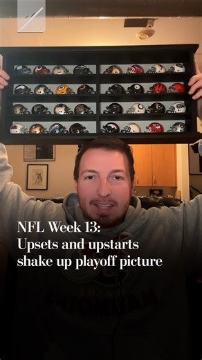 NFL Week 13: Upsets and upstarts shake up playoff picture
