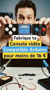 Build your own Arduino-compatible game console for less than €16 #arduino #arduinoproject #science