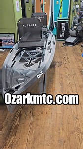 Cool idea for great solo fishing kayak that can go tandem in an instant! Kayak located in Cotter, AR 870-778-0070 | OMTC - Ozark Mountain Trading Company