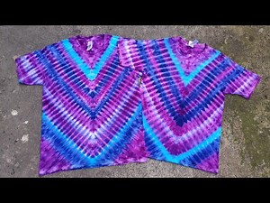 How to Tie Dye: V pattern (HWI)