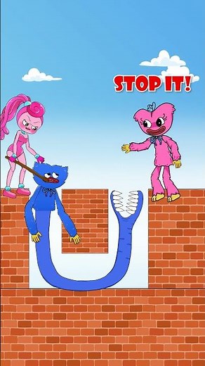 Huggy Wuggy is a cheater Part 3/Funny animation/Poppy Playtime animation