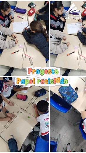 Instituto Tepeyac Xcaret on Instagram: "Our second-grade scientists embarked on a special SDG project, blending Science and Language with a mission: to understand sustainability through action. Today, they transformed classroom “waste” into something new, learning step-by-step the beautiful process of making recycled paper. More than a science experiment, this was a lesson in care—seeing the potential in what we might discard and understanding that small hands can create big change for our plane