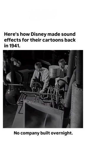 Skilligent on Instagram: "Before digital libraries and computers, Disney created sound effects the hard way — by inventing them from scratch ️ In the 1930s–1950s, Foley artists turned sound stages into creative playgrounds: 便 coconuts for footsteps 塞 celery snaps for punches 蝹 planks + springs for cartoon chaos No plugins. No AI. Just imagination, testing, and perfecting every sound by ear. Early animation wasn’t just drawn by hand… it was heard by hand too."