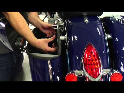 How to Remove and Replace Indian Chieftain Saddlebags - Indian Motorcycle