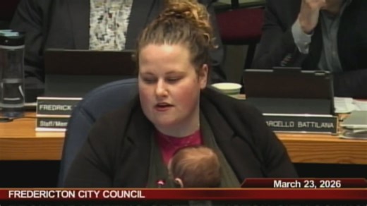 Councillor hopes bringing baby to meeting inspires other parents to seek office
