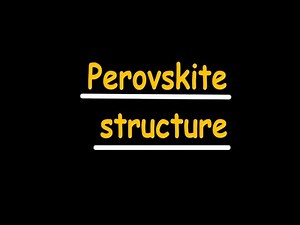 perovskite structure