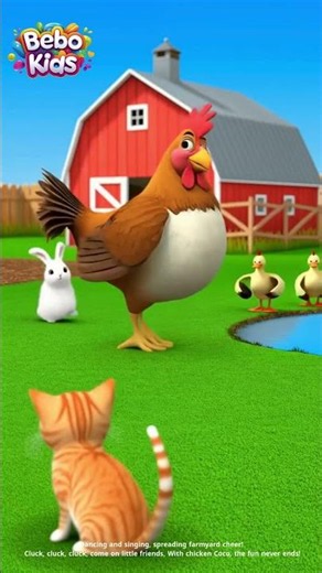 🐔 Coco the Chicken Song | Fun Farm Animals Song for Kids + More Nursery Rhymes