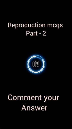 “Reproduction MCQs Part 2 | Class 10 | Quick Quiz 🔥”#Class10Biology #ReproductionMCQs #QuickQuiz