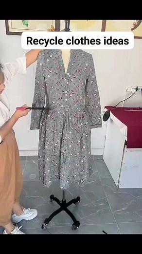16K views · 49 reactions | Recycle clothes ideas #fbreels #lifestyle #fashion #sewing #trend #design #everyone #trendingnow #highlights #ideas | Happy Sewing Vlogs | Facebook