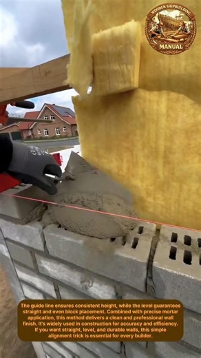 Perfect Wall Alignment Trick Using String Line & Level!