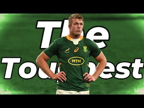 Pieter-Steph Du Toit The Toughest Man In Rugby | Hard Hits, Crazy Strength