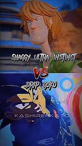 Shaggy Ultra instinct vs Drip Goku #dbs #dragonball #goku #shaggy