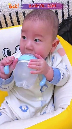 Silicone Baby Straw Training Cup – Gentle on Gums, Easy to Sip #BabyCup