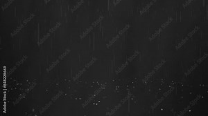Falling rain with mist overlay motion graphic animation background. "change blending mode into screen".
