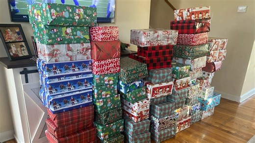 Family behind Shelly's Shoebox Project continues donation effort in honor of late mother