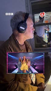 Take a look inside the UK commentary box and Graham Norton's reaction to Remember Monday's performance! 🇬🇧 #GrahamNorton #Eurovision #Eurovision2025 | BBC One