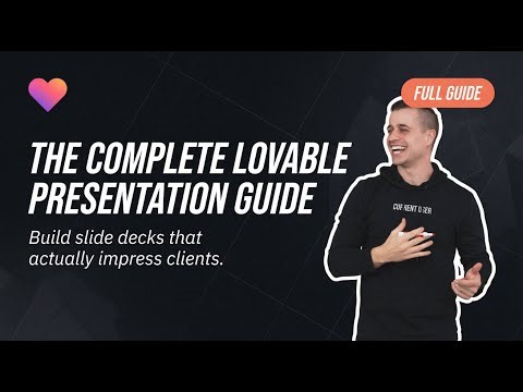 This AI Builds Beautiful Slide Decks For You — Full Build in Lovable