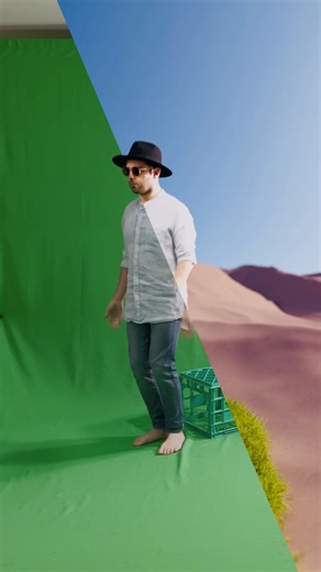 the difference between draft and final render vfx loop #motionart #digitalartist #vfxartist