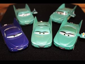 Mattel Disney Cars All Flo Variations (Tray, Pit Crew Member, Color Changer) Die-casts