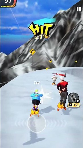 DOWNHILL RACER Android Gameplay Walkthrough #025 (FULL RACE + HIGH SCORE!) 🚀 #Shorts #racinggame