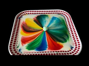 Milk Food Coloring And Dish Soap Experiment ~ Easy Science Magic Trick to Do At Home