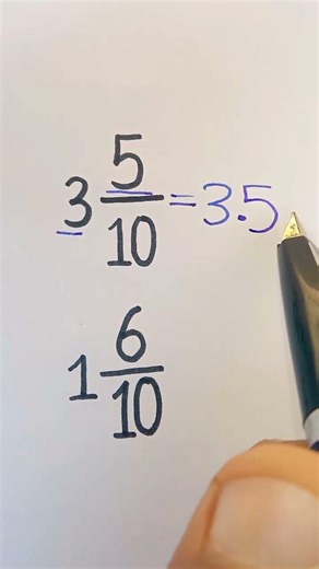 Mixed Fraction to Whole Number Trick! #fractions #maths #mathematica #mathtricks #mathematics