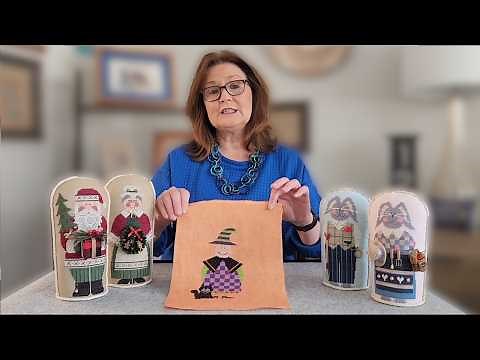 Lizzie Kate Stand-Up Finishing - Easy Tutorial to Finish These Adorable Cross Stitch Patterns