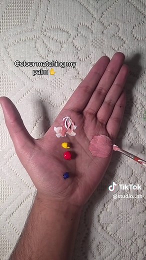 Color Matching My Palm Using Primary Colors