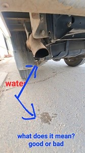 848K views · 909 reactions | what does it mean, water coming out from tail pipe #mechanic #car #engine #OK | Mechatronics Tyronn | Facebook