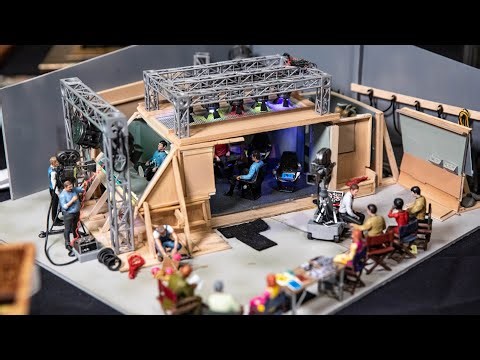 The Filming of Star Trek...Diorama!