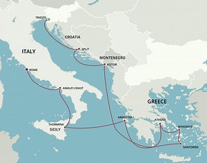 Roman Treasures - Oceania (10 Night Cruise from Venice to Rome)