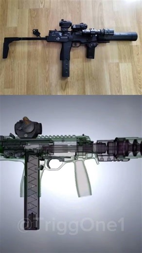 MP9 ⚡ The COMPACT Machine Pistol That Hits HARD… #gunhistory #militaryhistory