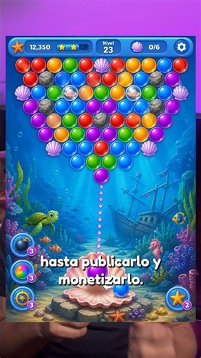 Day 7 of creating a Bubble Shooter from scratch until publishing and monetizing it.