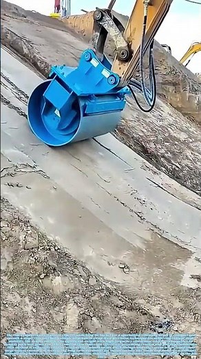 Pounding Slopes: How a Vibrating Drum Revolutionizes Earthwork