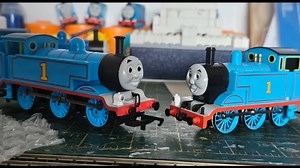 2025版1/76 OO比例托马斯模型的比较视频搬运～百万城vs霍恩比～轨道交通火车迷Steamlocomotive火车头railfan机辆模式列车Thomas