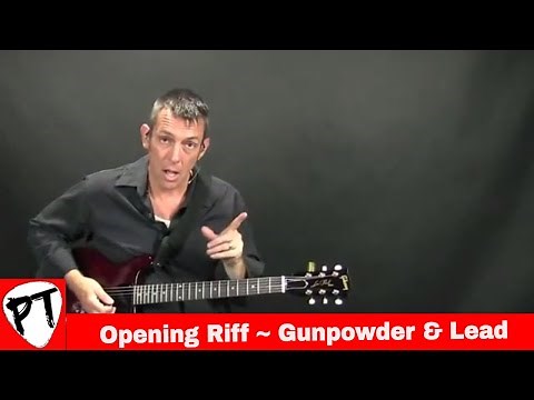 How to play Gunpowder & Lead by Miranda Lambert guitar lesson