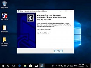 How to connect remotely to a computer using the RAC Server and VPC. Step 1.