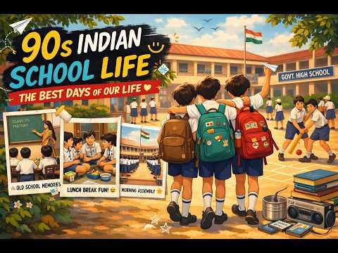 90s Indian School Life | Nostalgic Childhood Memories