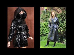 A little mix of pvc raincoats