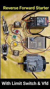 52K views · 927 reactions | Reverse forward starter control wiring with limit switch| Reverse Forward Starter Control Wiring | SN Technical | Facebook