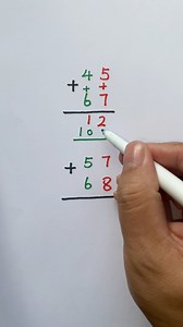 10K views · 45 reactions | Adding 2-digit number by 2-digit number #addition #reels | Fraction Tricks | Facebook