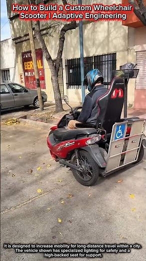 How to Build a Custom Wheelchair Scooter | Adaptive Engineering