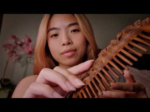 ASMR Brushing Your Hair Until You Fall Sleep 🧸 No Talking, Layered Sounds