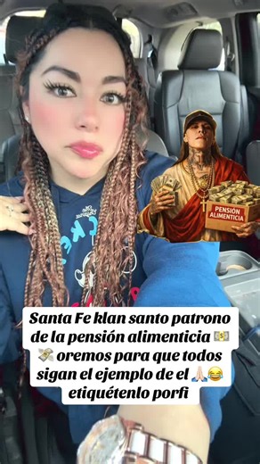 Santa fe klan Santo patrono de la pensión alimenticia 💸😂#blogs #bloguer #santafeklan #