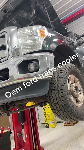 Ford Truck Transmission Cooler Replacement and Cleaning Process