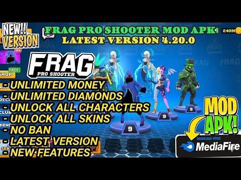 FRAG Pro Shooter 4.20.0 MOD Menu 🔥 Unlimited Money & Coins + God Mode | Latest Version Download