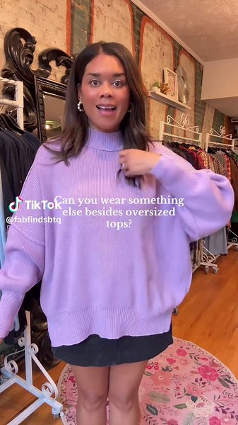 Stylish Oversized Sweaters Available at Fab Finds Boutique