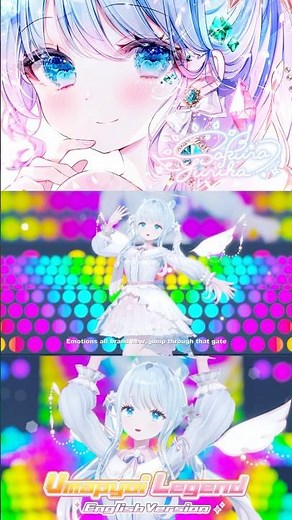 【MMD】うまぴょい伝説 English ver. (short ver.）Umapyoi Legend Covered by 紗夢ゆりか #Shorts