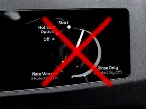 Dishwasher No Water - Set Wash Cycle