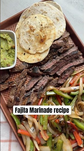 Easy fajita marinade recipe